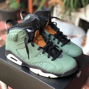 Air Jordan 6 Denim Olive Custom DS sz 10.5